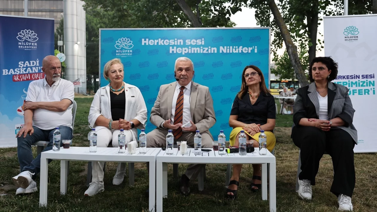Nilüfer Belediye Başkanı Şadi Özdemir, İhsaniyeliler ile buluştu