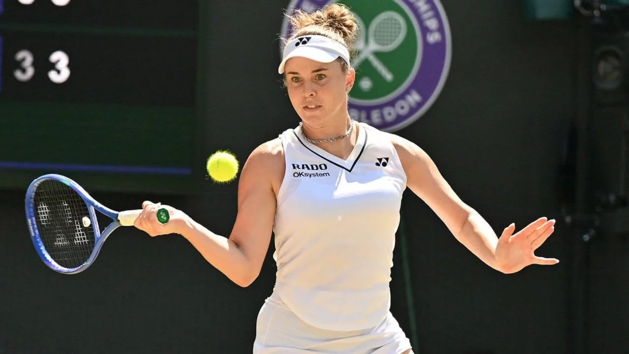 Wimbledon'da tek kadınlarda şampiyon Linda Noskova oldu