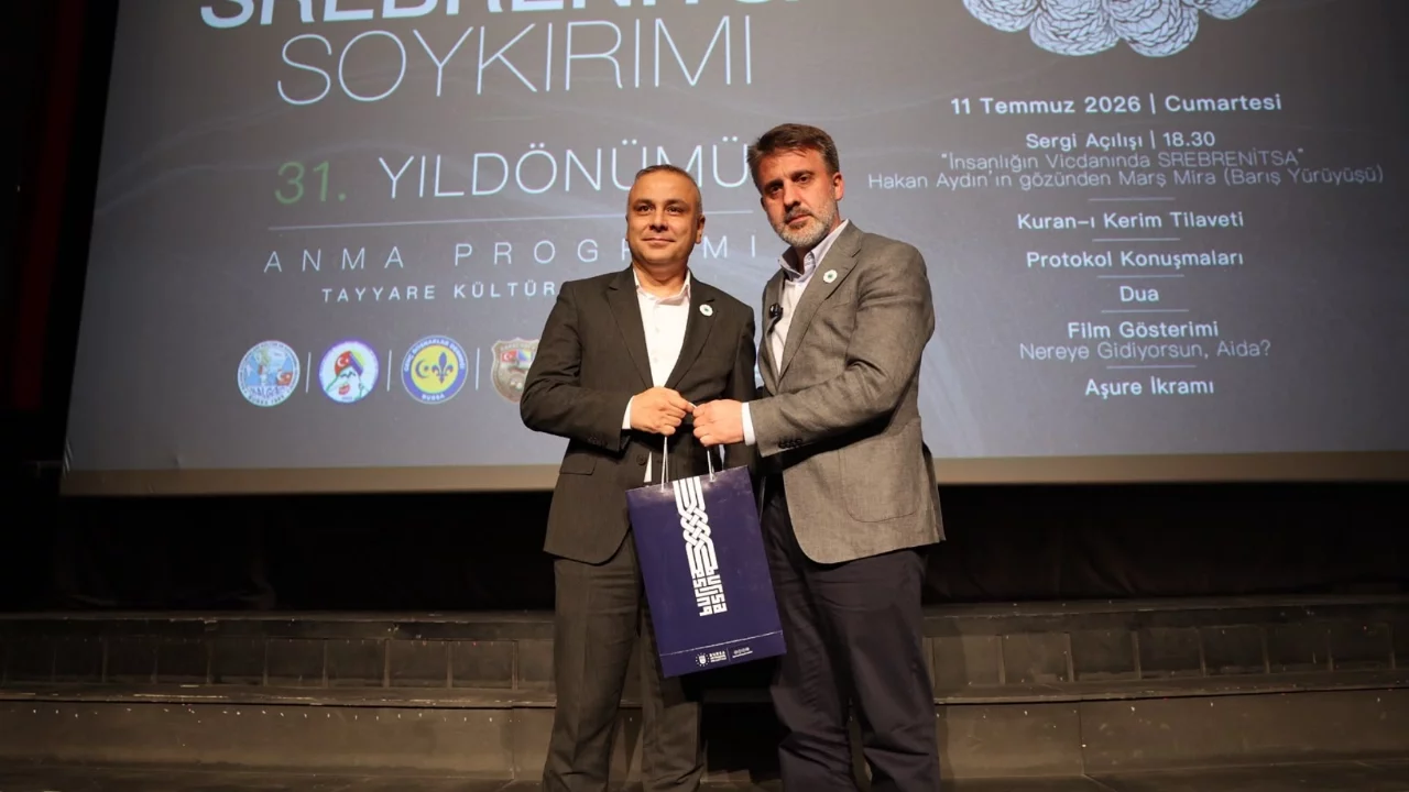 Bursa'da Srebrenitsa Soykırımı anma programı düzenlendi