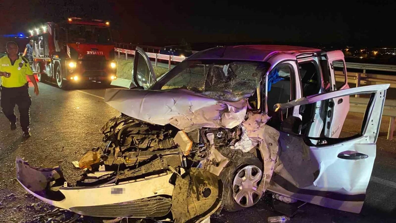 Malatya'da iki araç çarpıştı: 5 yaralı