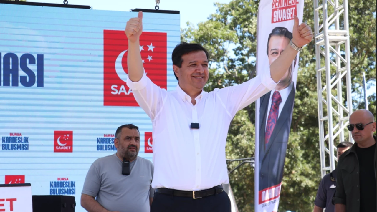Saadet Partisi Genel Başkanı Mahmut Arıkan, Bursa'da "Kardeşlik Buluşması" programına katıldı