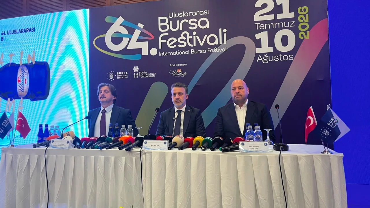 64. Uluslararası Bursa Festivali 21 Temmuz'da başlıyor