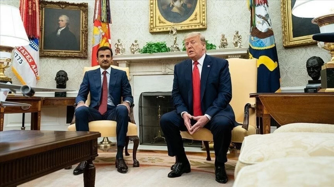 Trump'tan, Katar Emiri Şeyh Temim'e taziye telefonu