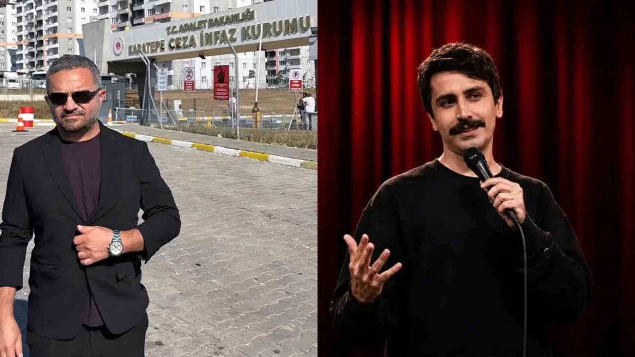 Komedyen Ali Congun'tan, tutuklu komedyen Deniz Göktaş'a cezaevinde ziyaret