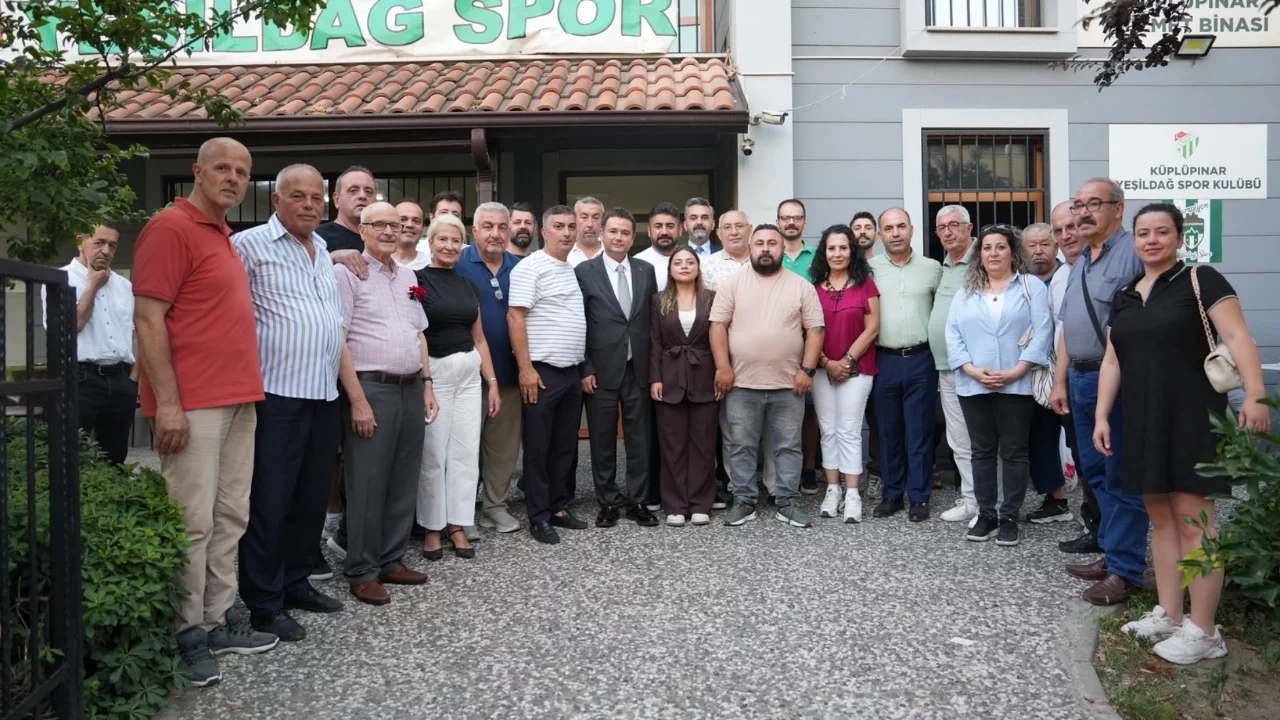 Osmangazi Belediye Başkanı Erkan Aydın, Küplüpınar Mahallesi'ni ziyaret etti
