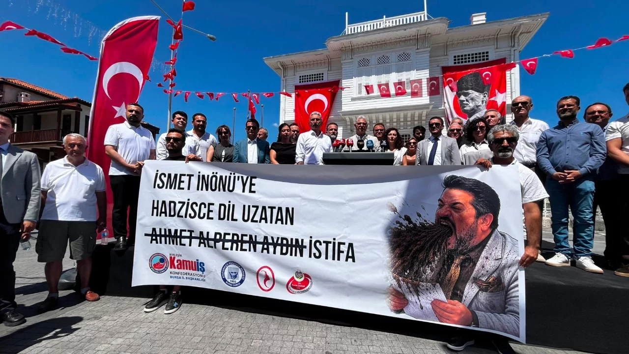 CHP'den Mütareke Meydanı'nda İnönü'ye yönelik sözlere tepki