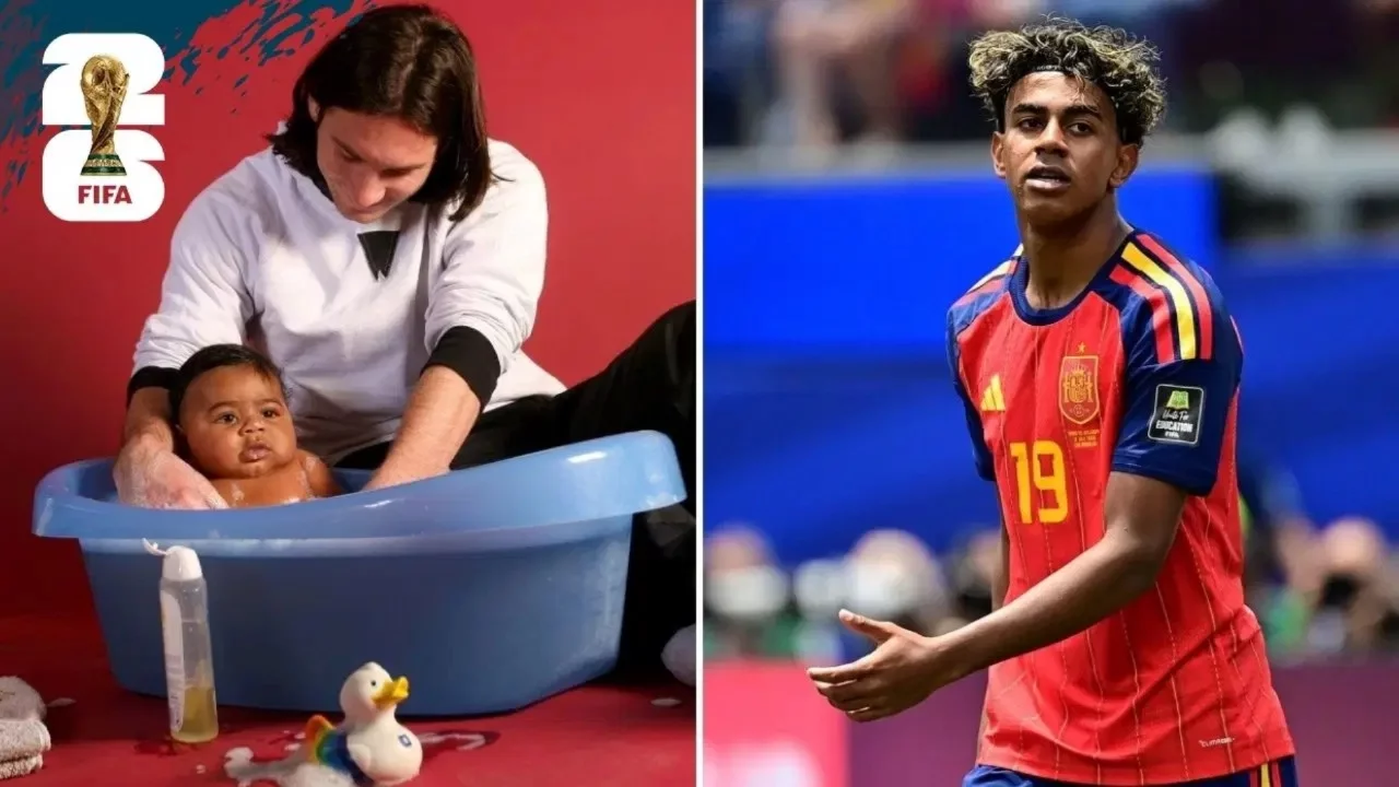 Lionel Messi ve Lamine Yamal 18 yıl önce birlikte poz vermişti: Dünya Kupası finalinde rakip oldular!