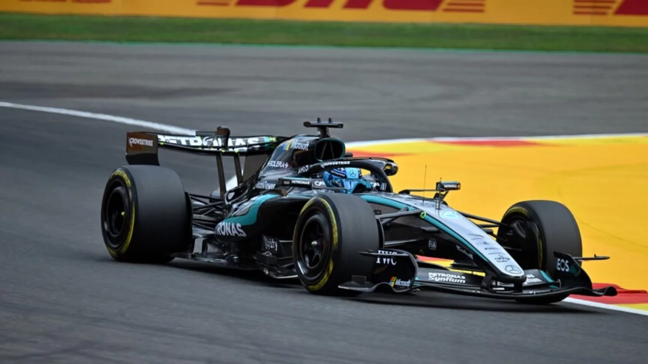 F1 Belçika Grand Prix'sinde pole pozisyonu Kimi Antonelli'nin