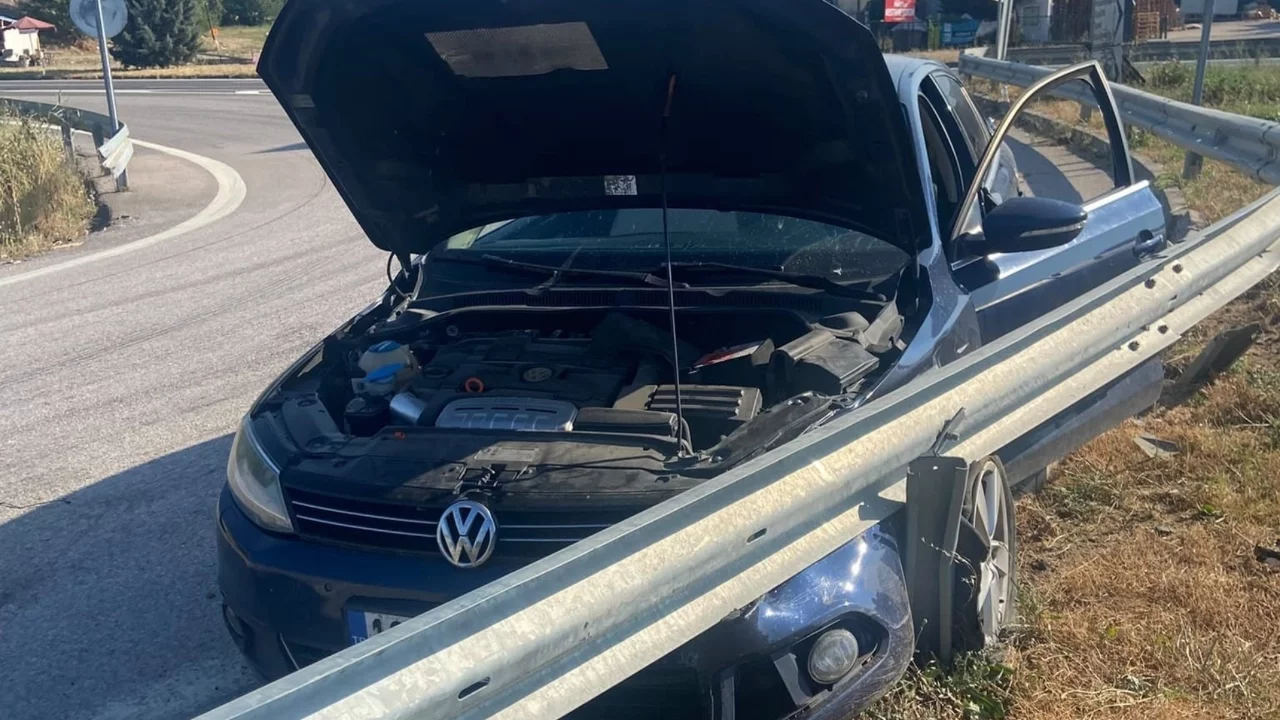 Bursa'da navigasyon yönlendirmesi kaza getirdi: 1 yaralı