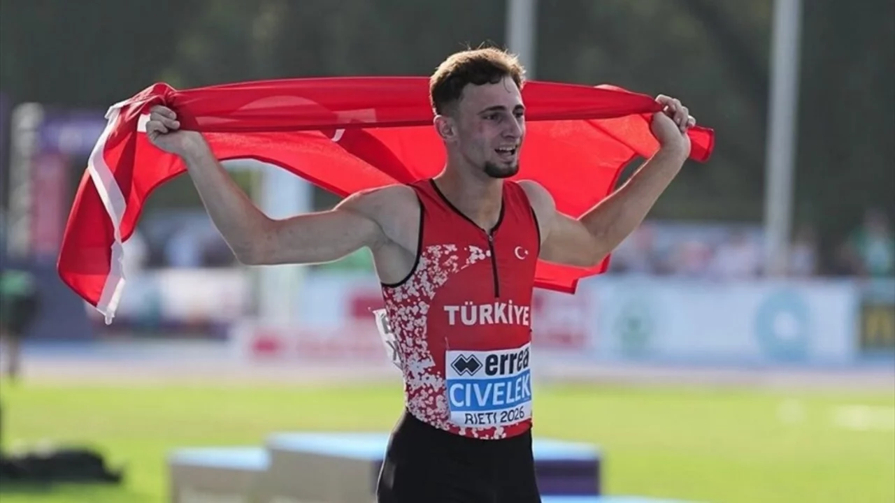 Yunus Emre Civelek, Avrupa'da Türkiye rekoru kırarak şampiyon oldu