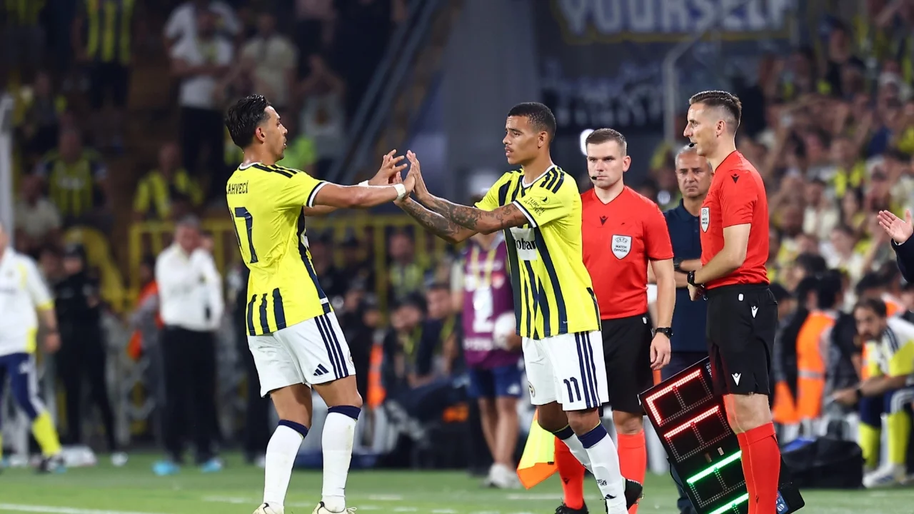 Mason Greenwood, ilk kez Fenerbahçe forması giydi