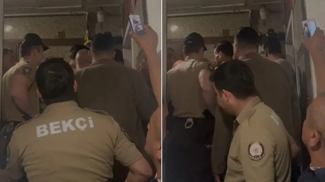 CHP'nin Ankara İl Başkanlığı'na bekçilerle dayandılar