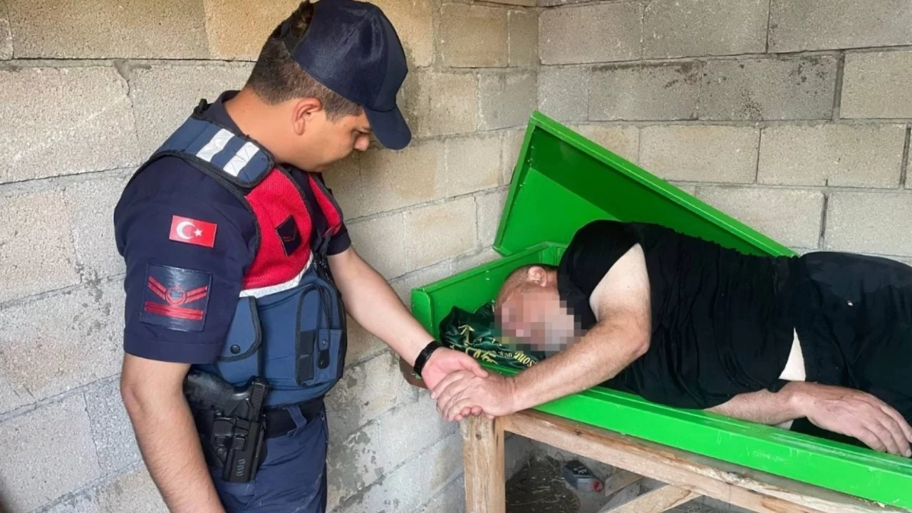 Kayıp olarak aranan vatandaş tabutun içinde bulundu