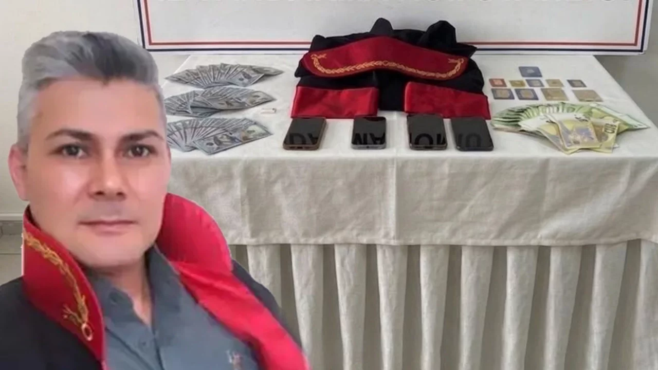Cübbeyle milyonluk vurgun: Eşi bile hakim sanıyormuş!