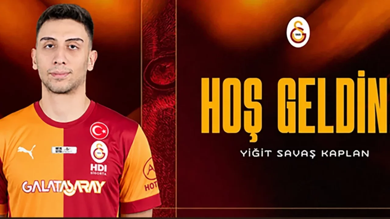 Galatasaray, Yiğit Savaş Kaplan'ı kadrosuna kattı