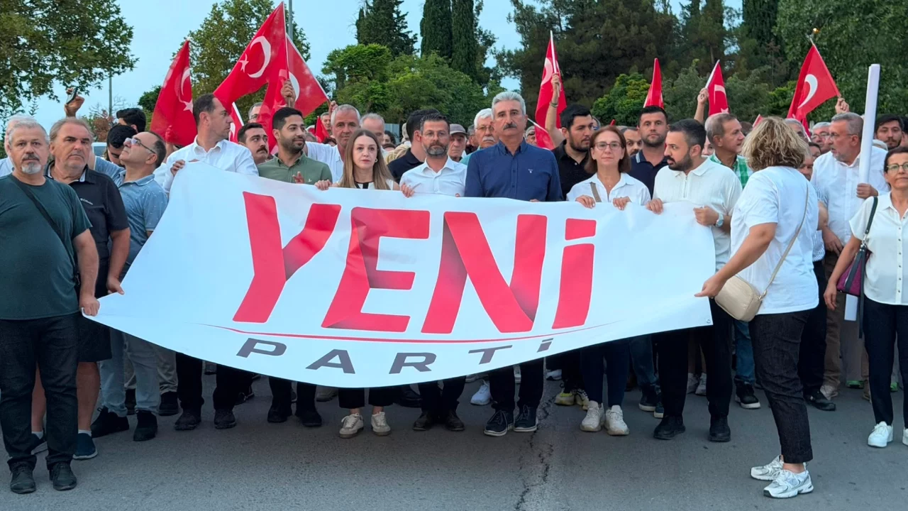 Bursa'da Nilüfer örgütünden Yeni Parti'ye 'iktidar yürüyüşü'