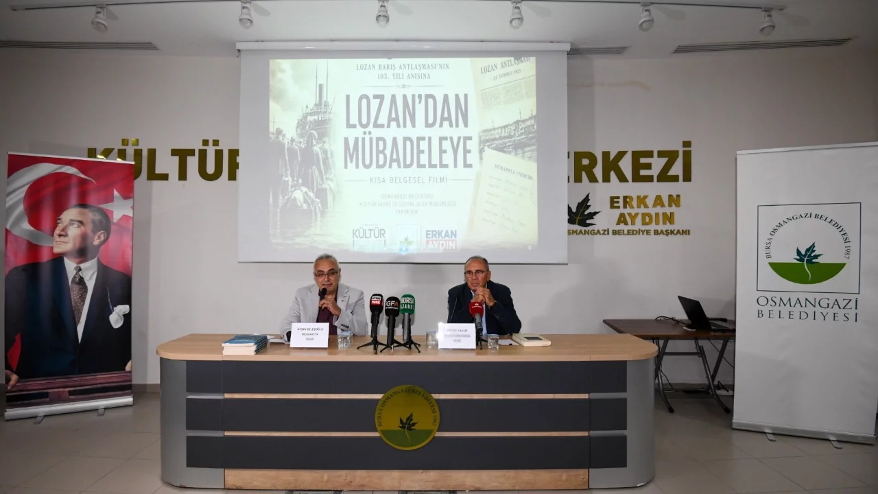 Osmangazi Belediyesi'nden Lozan'ın 103. yılına özel program