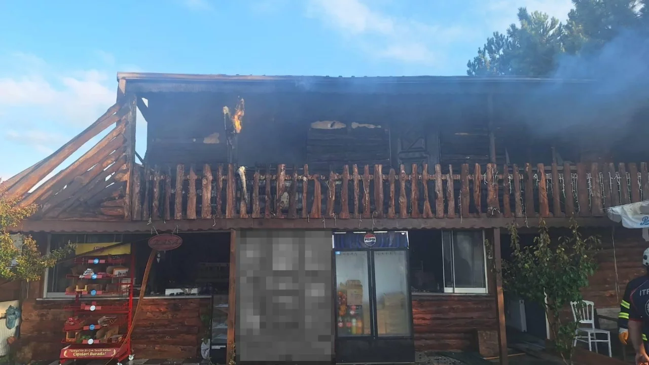 Bilecik'te restoranda yangın paniği