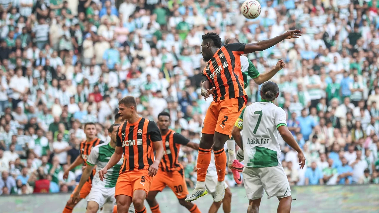 Bursaspor Shakhtar Donetsk ile yenişemedi!