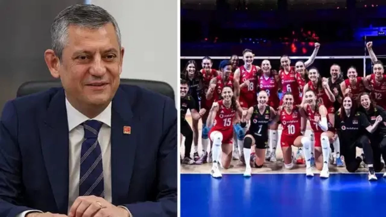 Özgür Özel'den Filenin Sultanları'na tebrik