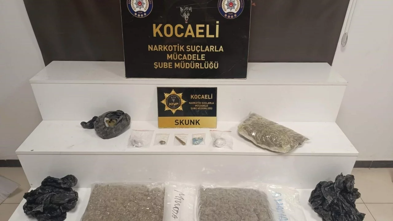 Kocaeli polisinden uyuşturucu operasyonu: 7 gözaltı, 2 tutuklama