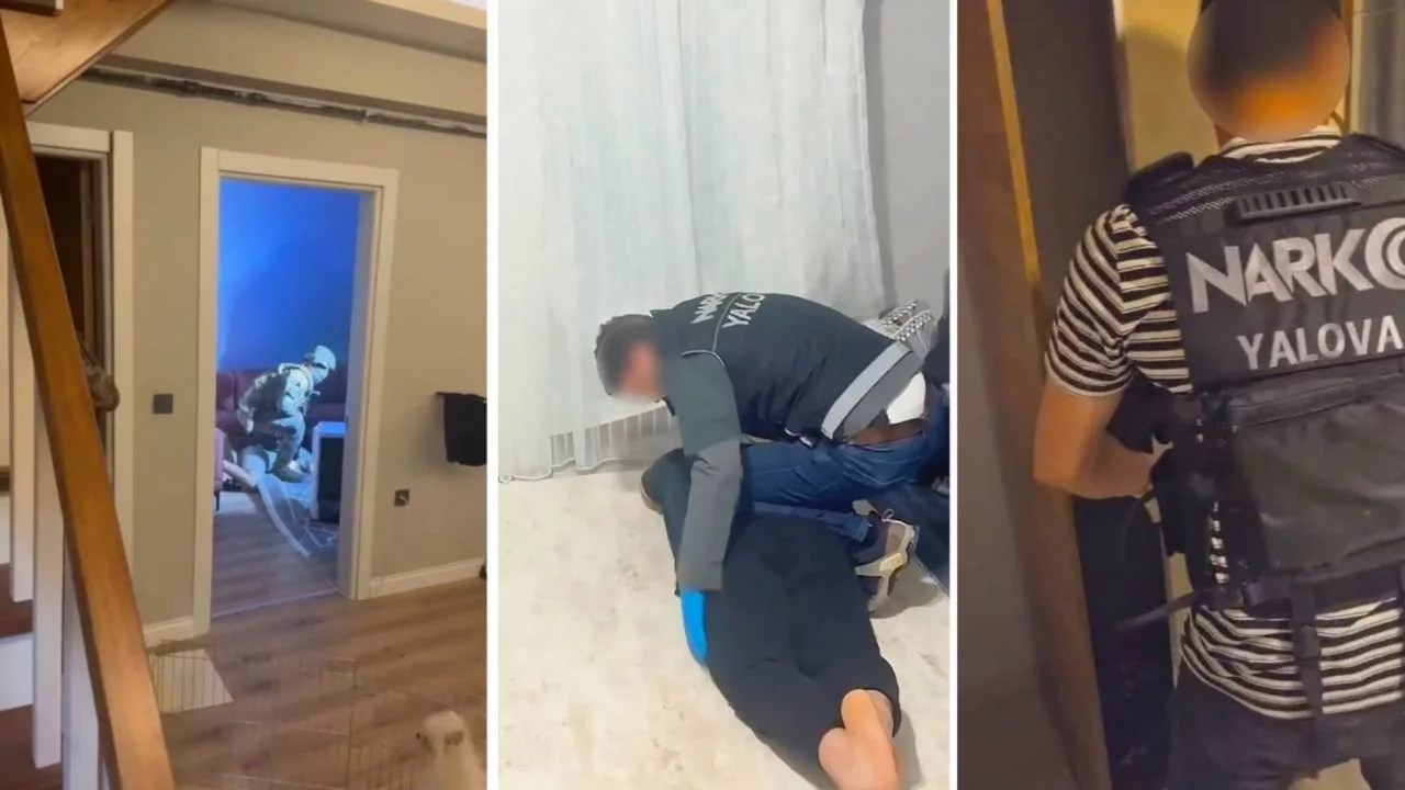 Yalova'da uyuşturucu operasyonu: Kırmızı bültenle aranan şahıs yakalandı
