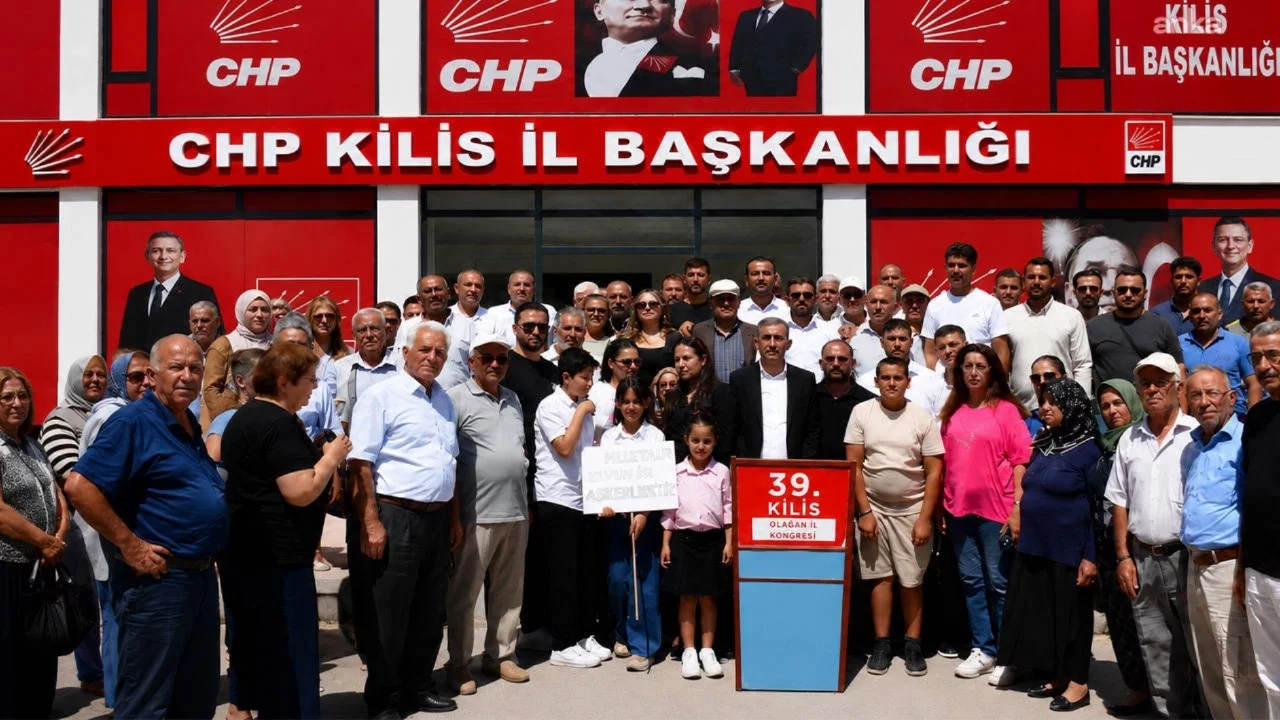 CHP Kilis İl Başkanı ve yönetimi, CHP'den istifa etti, YENİ Parti'ye geçti