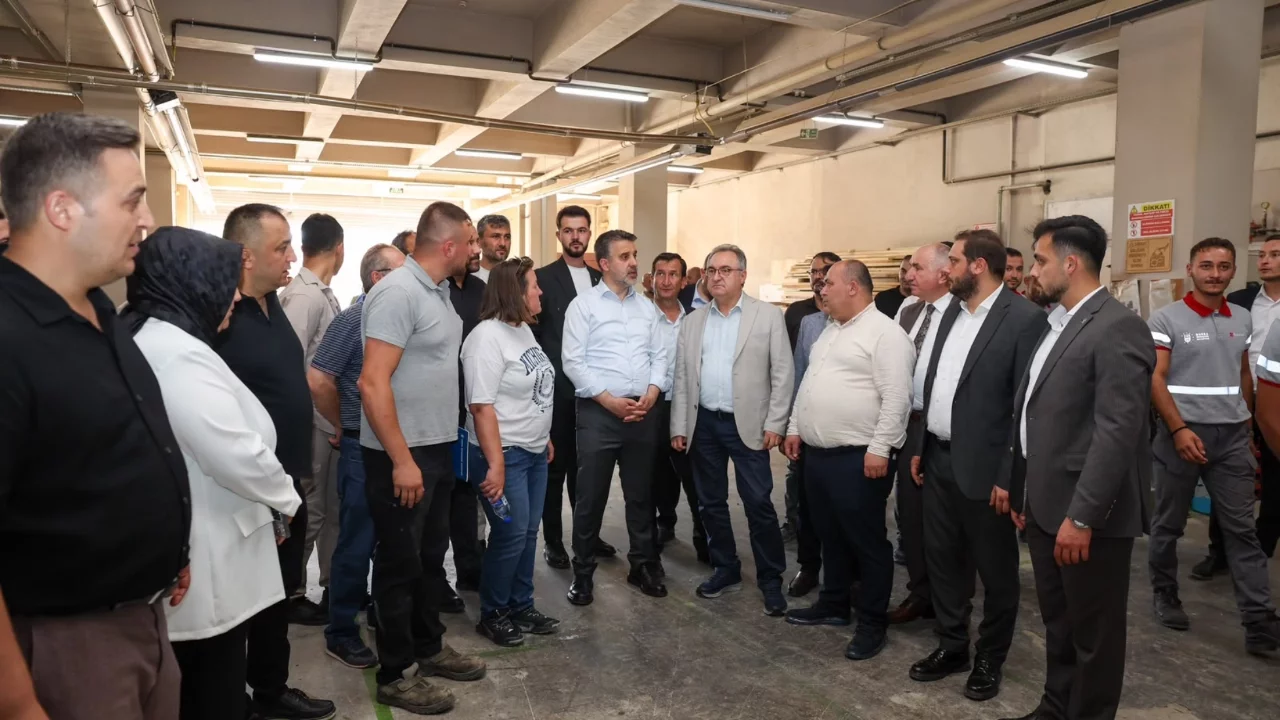 Bursa Büyükşehir Başkan Vekili Biba: "Harmancık'ı göç alan ilçe yapma arzusundayız"