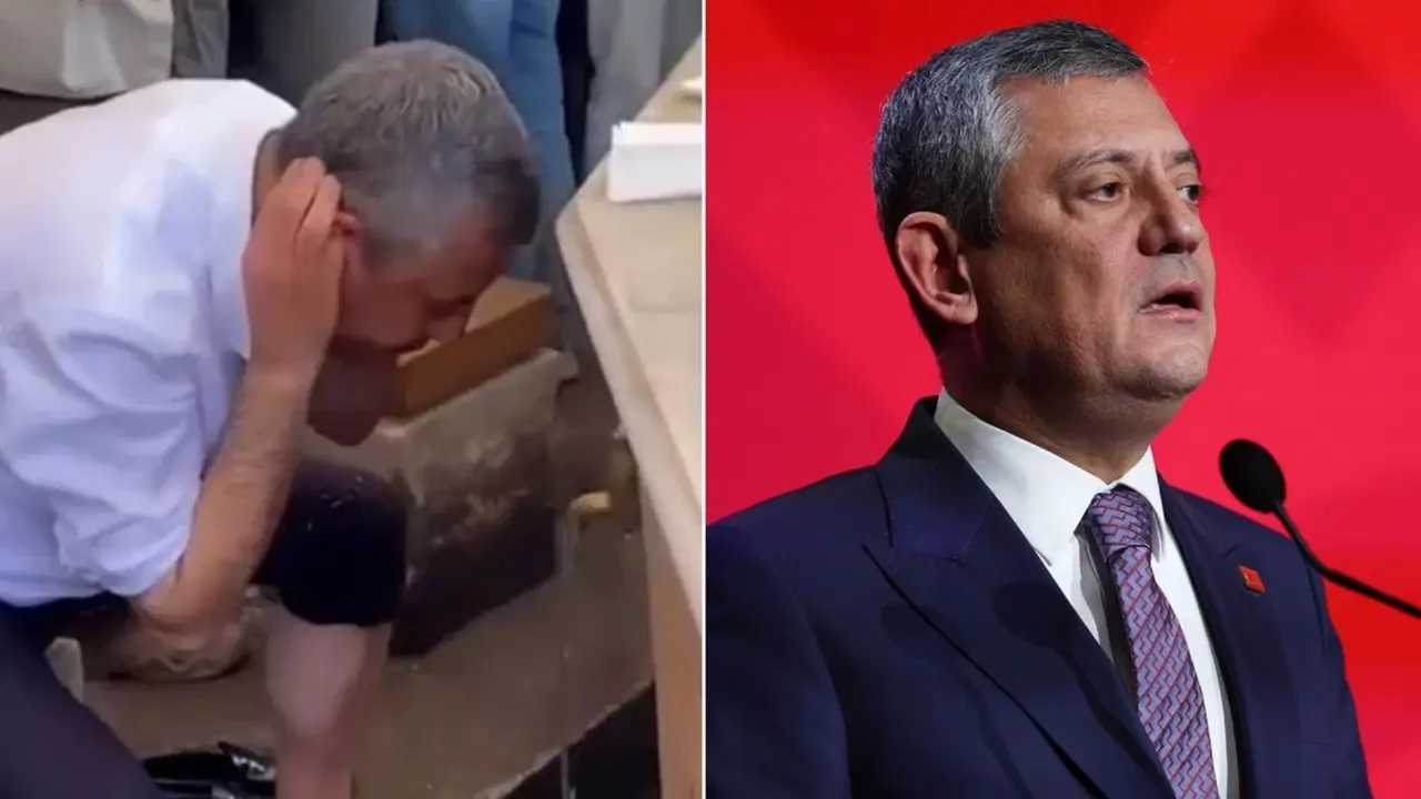 YENİ Parti'den Özgür Özel'in 'abdest' görüntülerine açıklama geldi