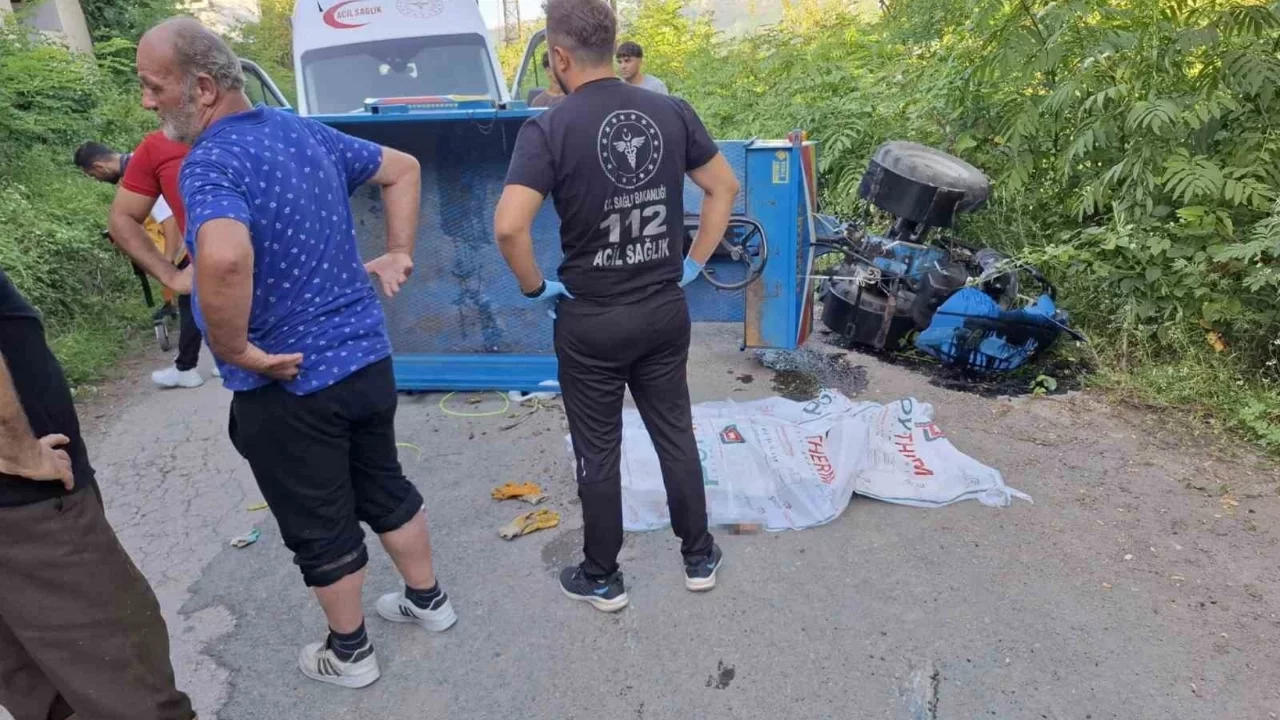 Ordu'da patpat devrildi: 6 yaşındaki kız çocuğu yaşamını yitirdi, ağabeyi yaralandı
