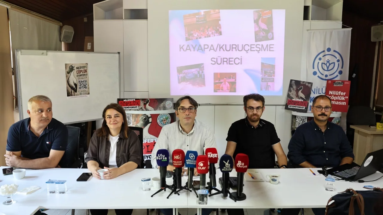 Nilüfer Kent Konseyi'nden katı atık tesisi projesine itiraz: "10 yıllık verilerle karar verilemez"
