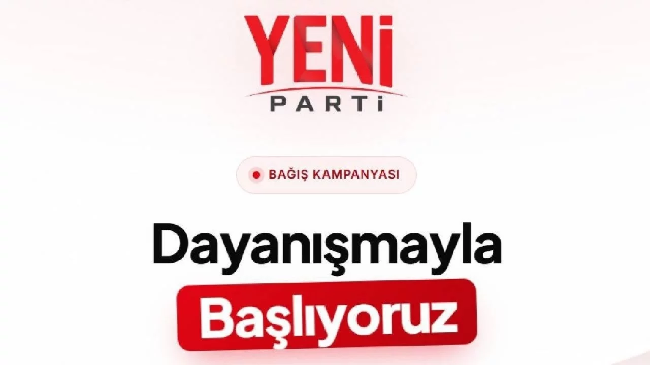 Özgür Özel'den çağrı: YENİ Parti'ye bağış kampanyası başladı