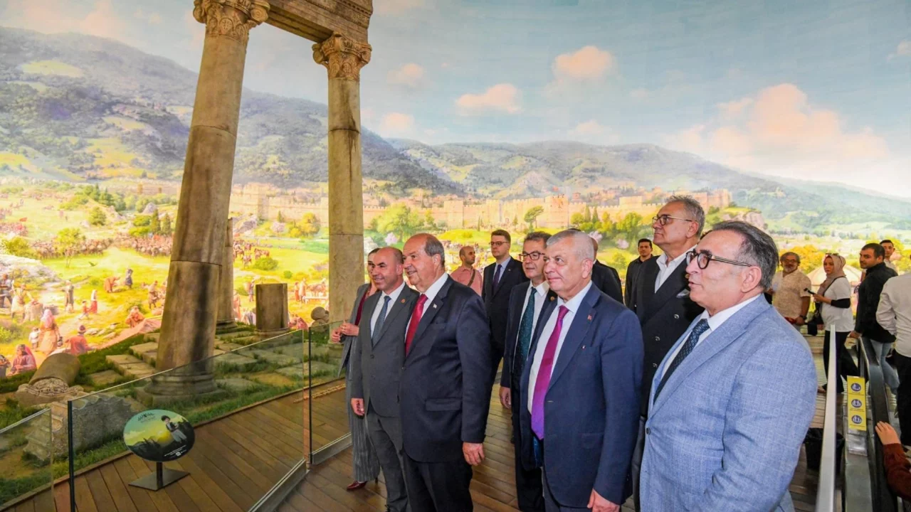 KKTC 5. Cumhurbaşkanı Ersin Tatar Bursa'da