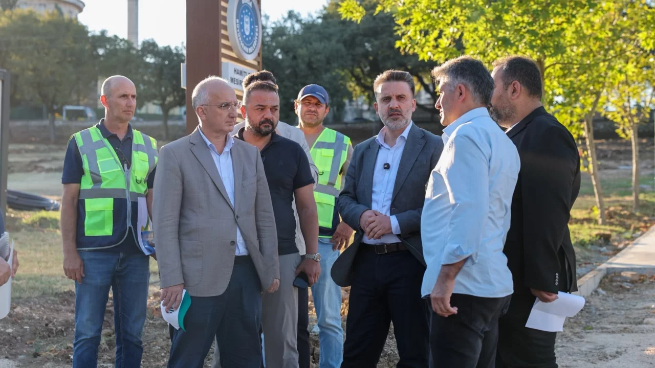 Bursa Büyükşehir'den Hamitler'e modern mesire alanı