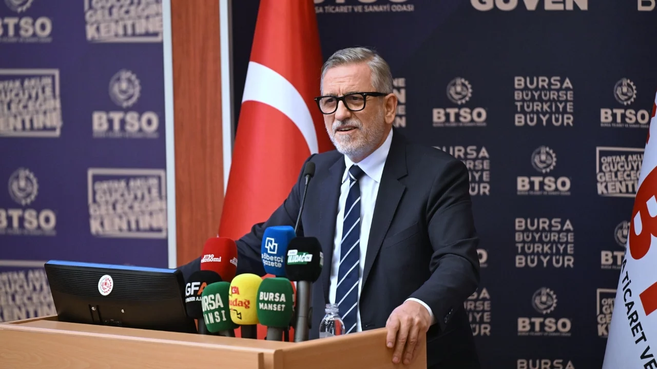 BTSO Başkanı Burkay: Bursa, 2030 vizyonumuzla Türkiye'yi büyütmeye devam edecek