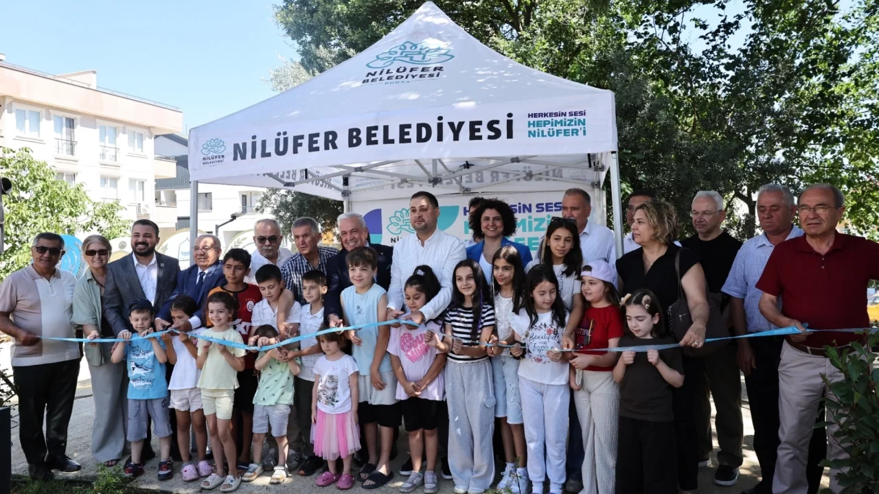 Nilüfer'de Çalı Mehmetçik Parkı hizmete açıldı