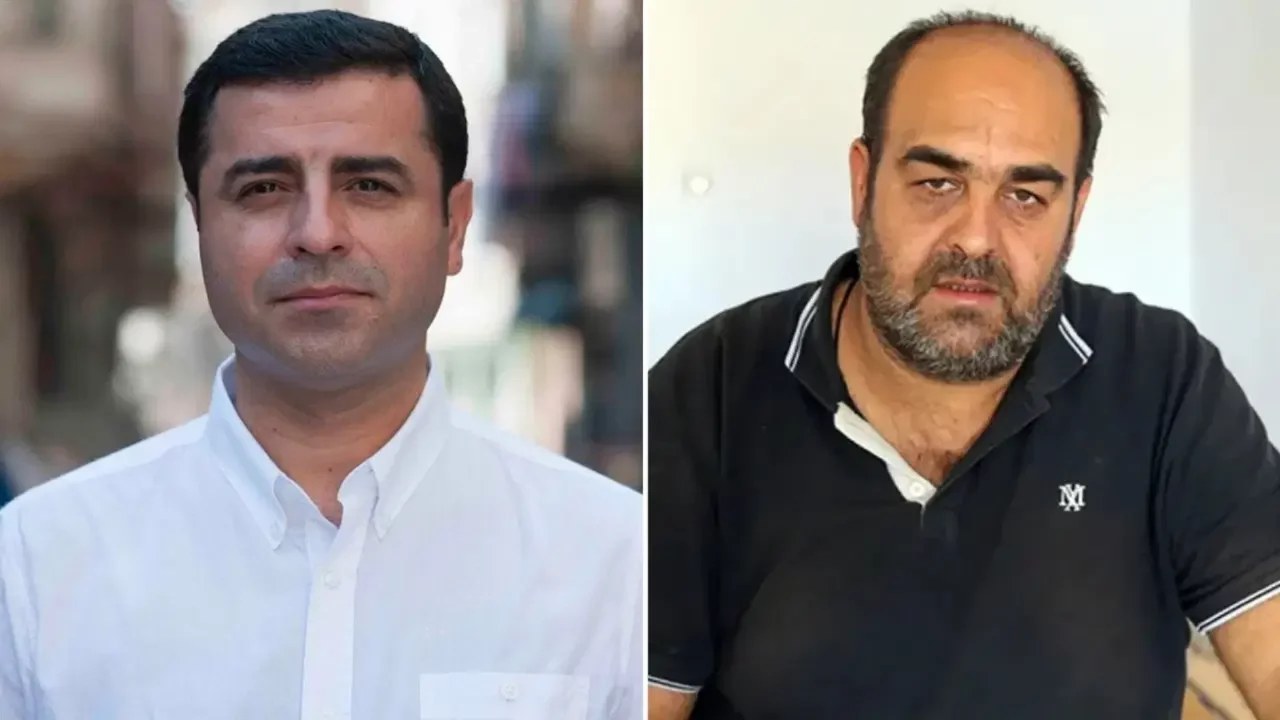 Selahattin Demirtaş, Narin Güran'ın babası Arif Güran ile görüştü
