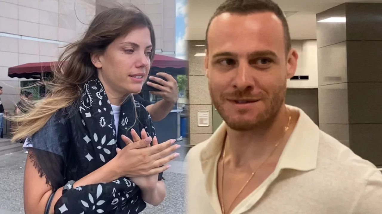 Ahbap soruşturması! Eda Ece ve Kerem Bürsin ifade vermek için adliyeye geldi