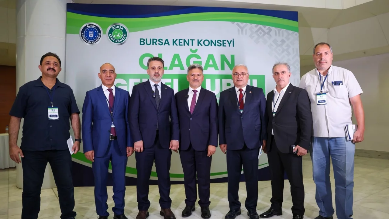 Bursa Kent Konseyi Genel Kurulu yapıldı: Yeni Başkan Orhan Samast
