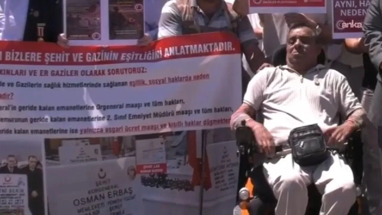 Güvenpark'taki eylemde rahatsızlanmıştı... Er gazi Erdal Özdemir yaşamını yitirdi
