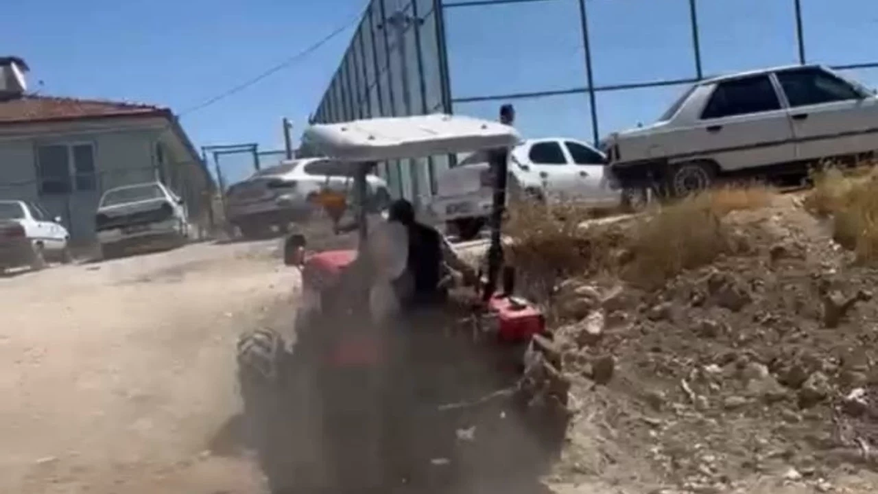 Hayvan otlatma kavgasında traktör dehşeti: Tartıştığı kişilerin üzerine sürdü