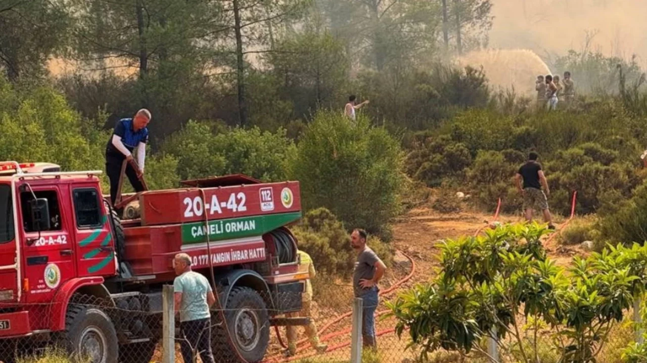 Orman yangınına giden OGM ekiplerinden tünel ücreti istendiği iddiası