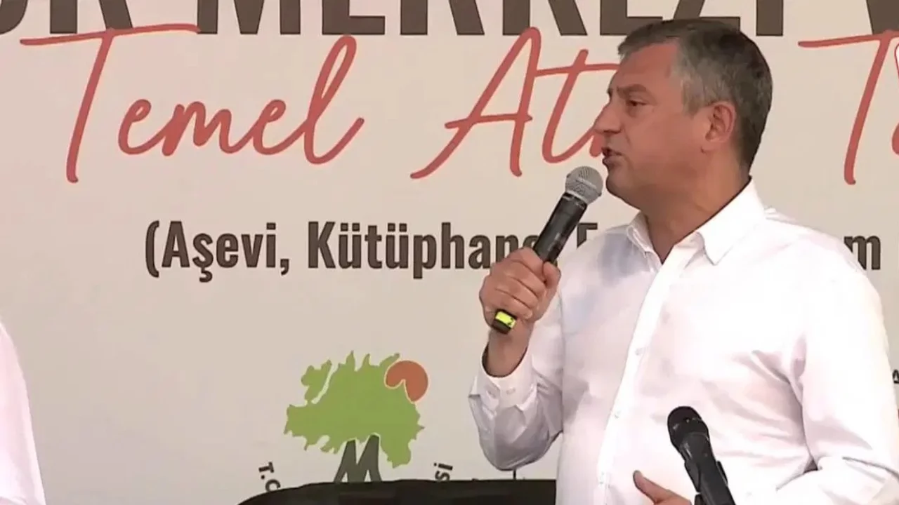 YENİ Parti lideri Özel, ilk temel atma törenini Ankara'da gerçekleştirdi