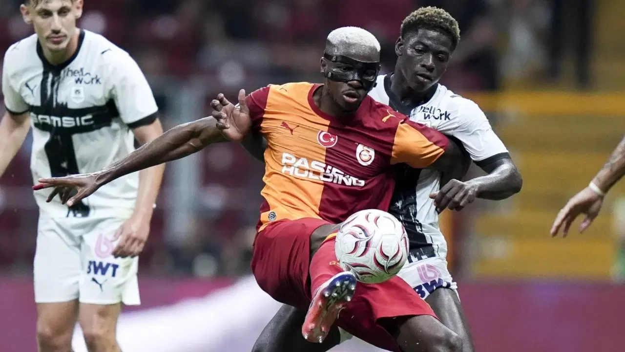 Galatasaray, Rennes ile yenişemedi