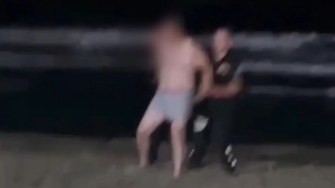 Tekirdağ'da tehlikeli inat: Jandarma dakikalarca ikna etmeye çalıştı