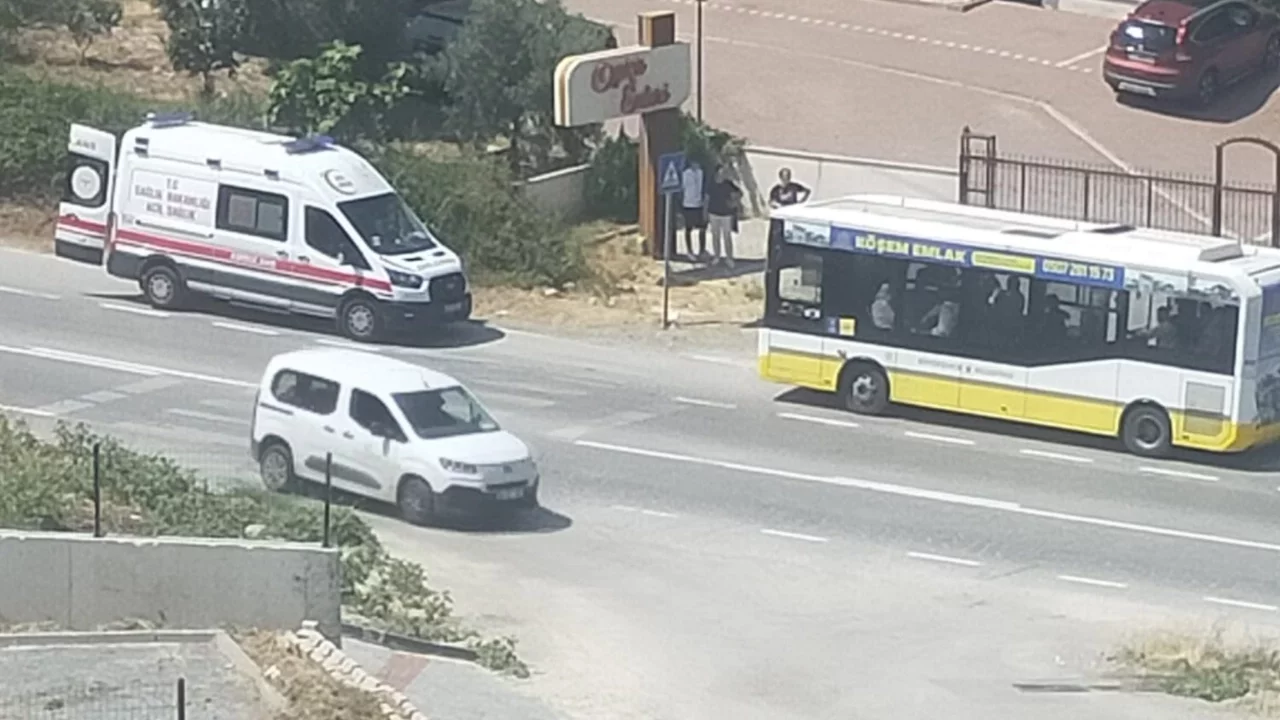 Bursa'da otobüste fenalaşan yolcu hastaneye kaldırıldı
