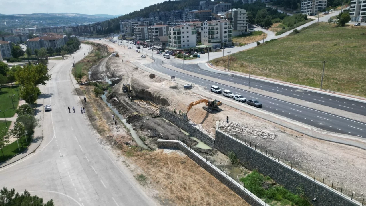 Bursa Büyükşehir'den Ürünlü Deresi'nde kapsamlı dönüşüm