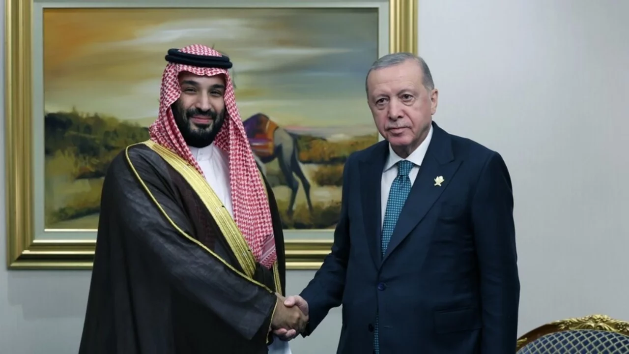 Cumhurbaşkanı Erdoğan, Suudi Arabistan Veliaht Prensi Bin Selman ile görüştü