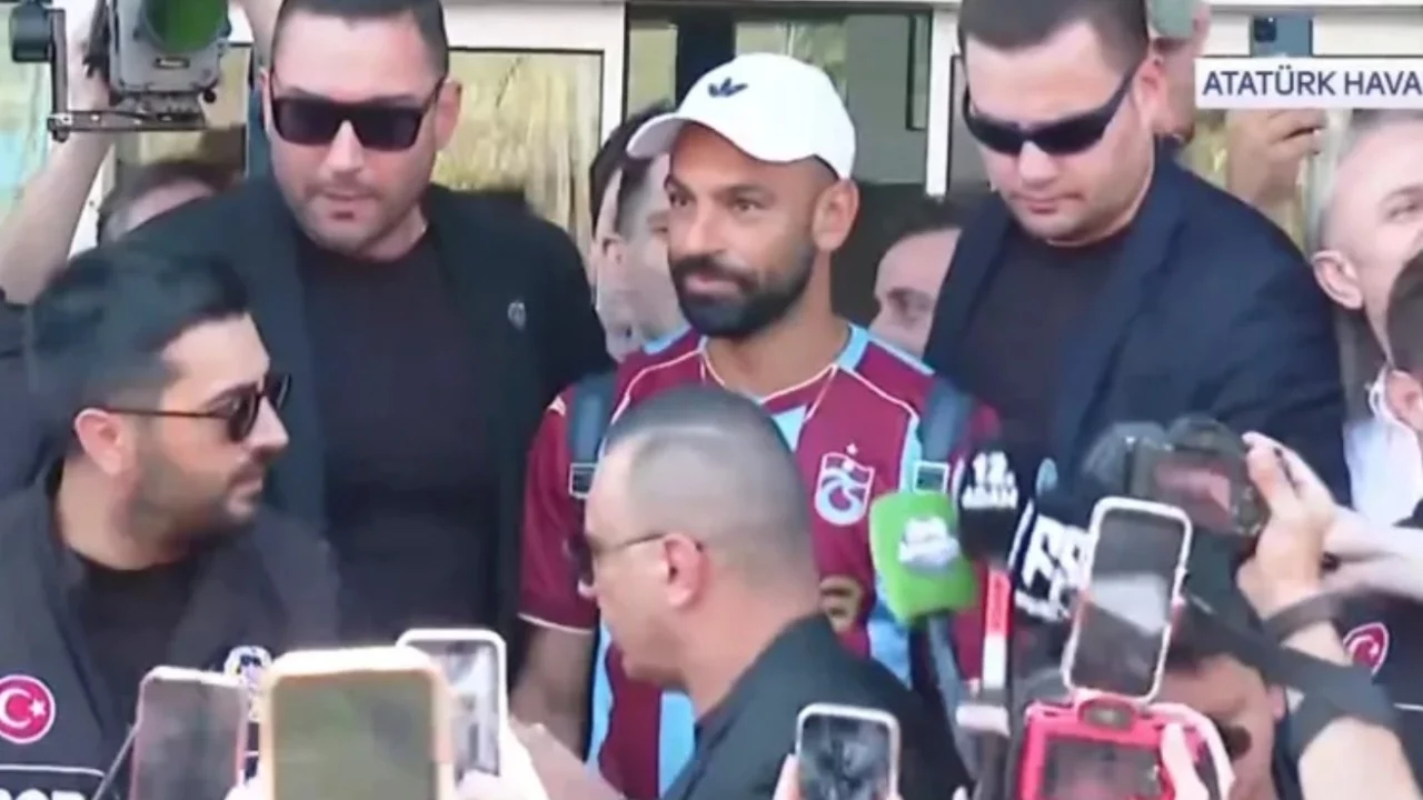 Mohamed Salah İstanbul'da