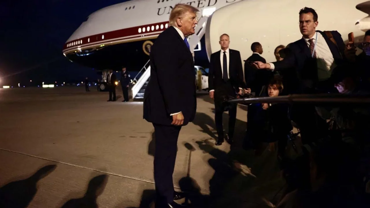 Trump kazadan son anda kurtuldu: Felaketi ucuz atlattı